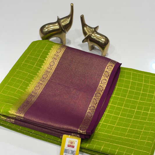 Pure Mysore Silk Saree