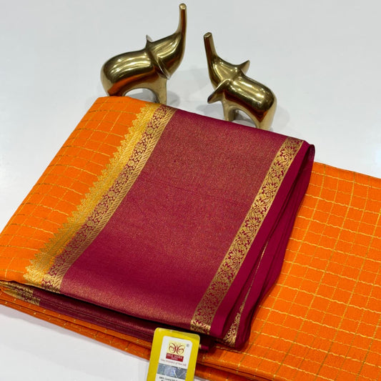 Pure Mysore Silk Saree