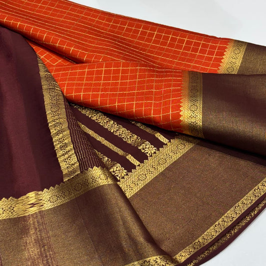 Pure Mysore Silk Saree