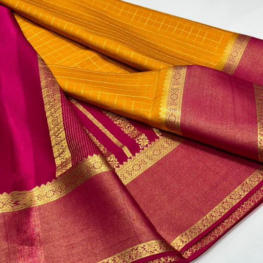 Pure Mysore Silk Saree