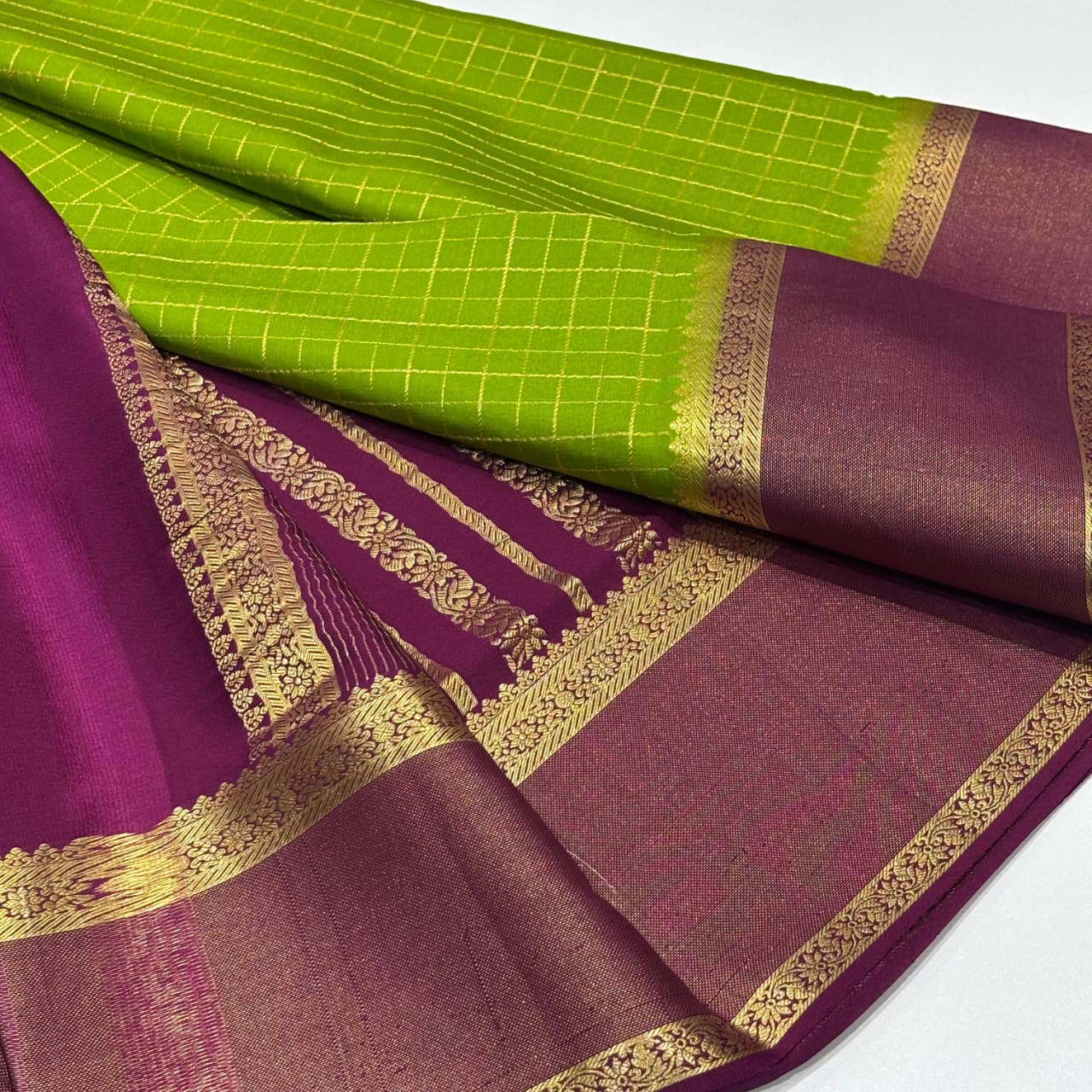 Pure Mysore Silk Saree