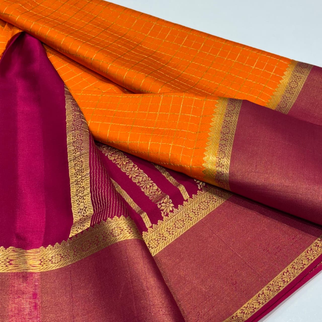 Pure Mysore Silk Saree