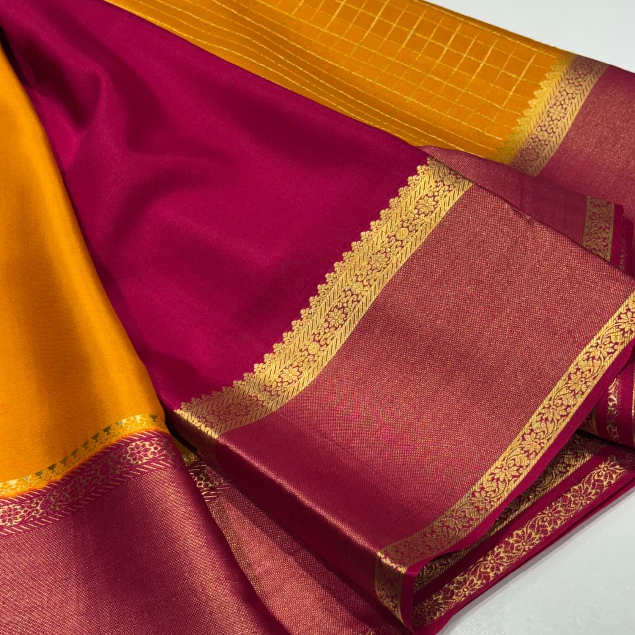 Pure Mysore Silk Saree
