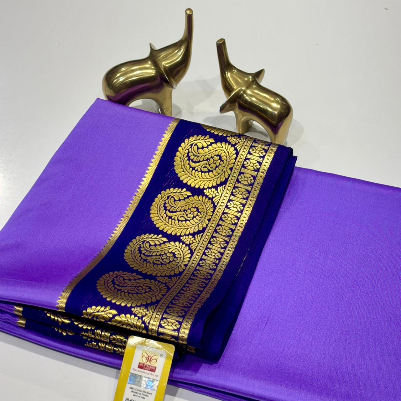 Pure Mysore Silk Saree