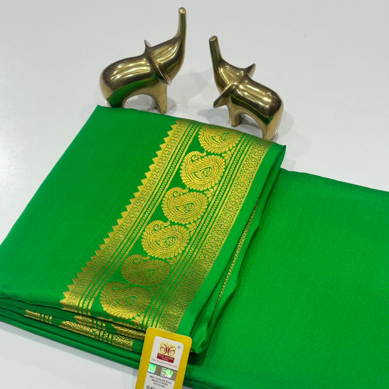 Pure Mysore Silk Saree