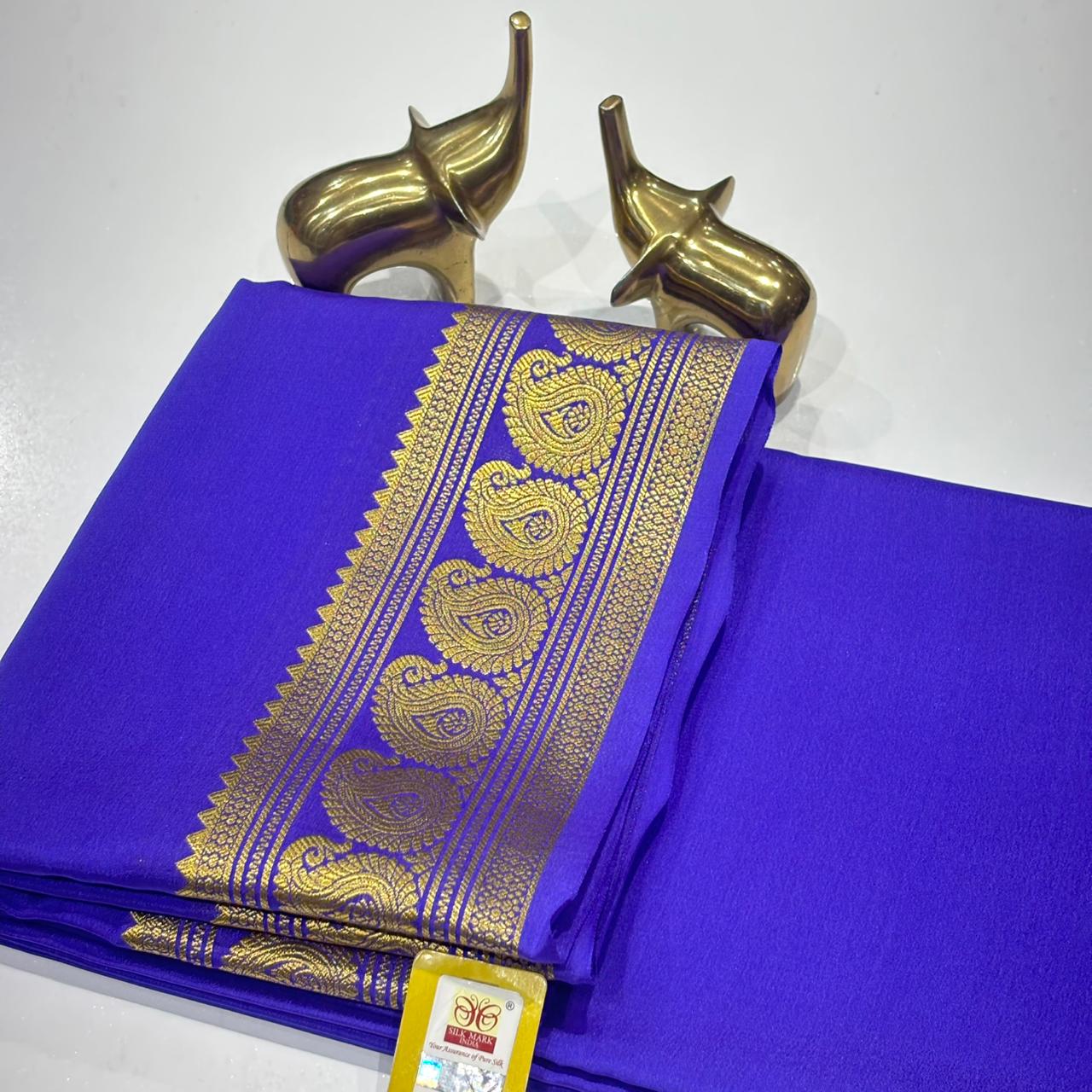 Pure Mysore Silk Saree
