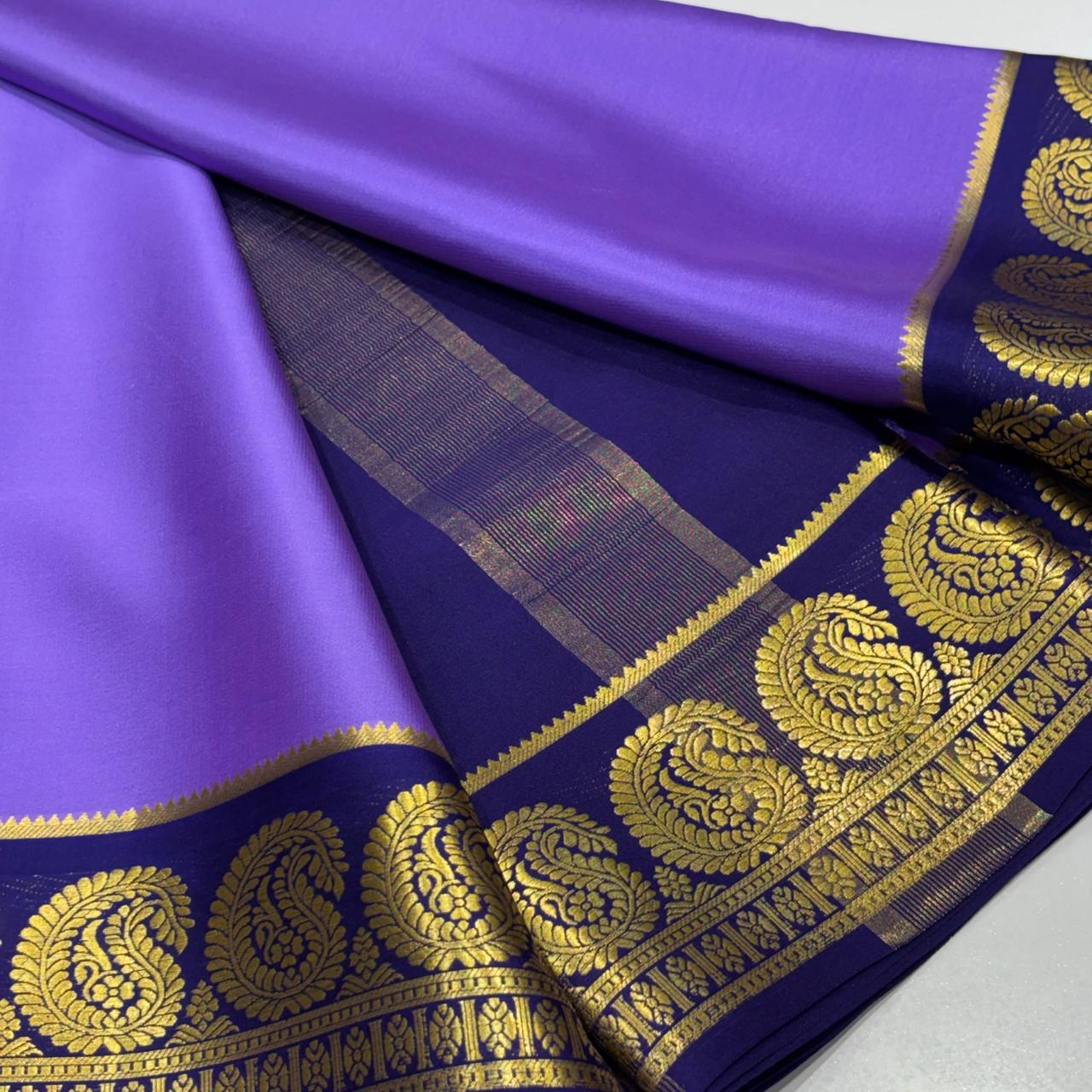 Pure Mysore Silk Saree