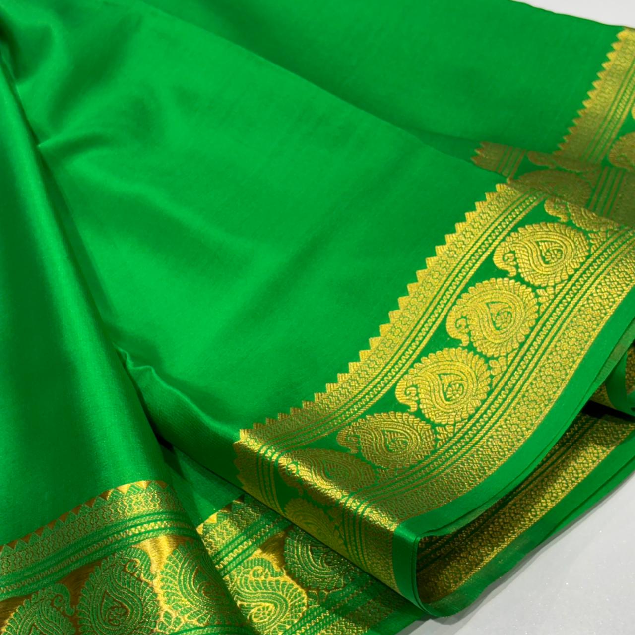 Pure Mysore Silk Saree