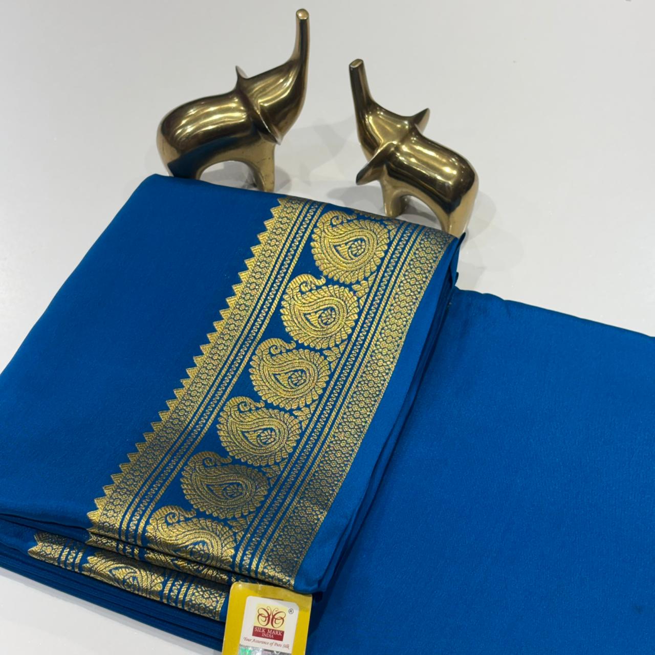 Pure Mysore Silk Saree