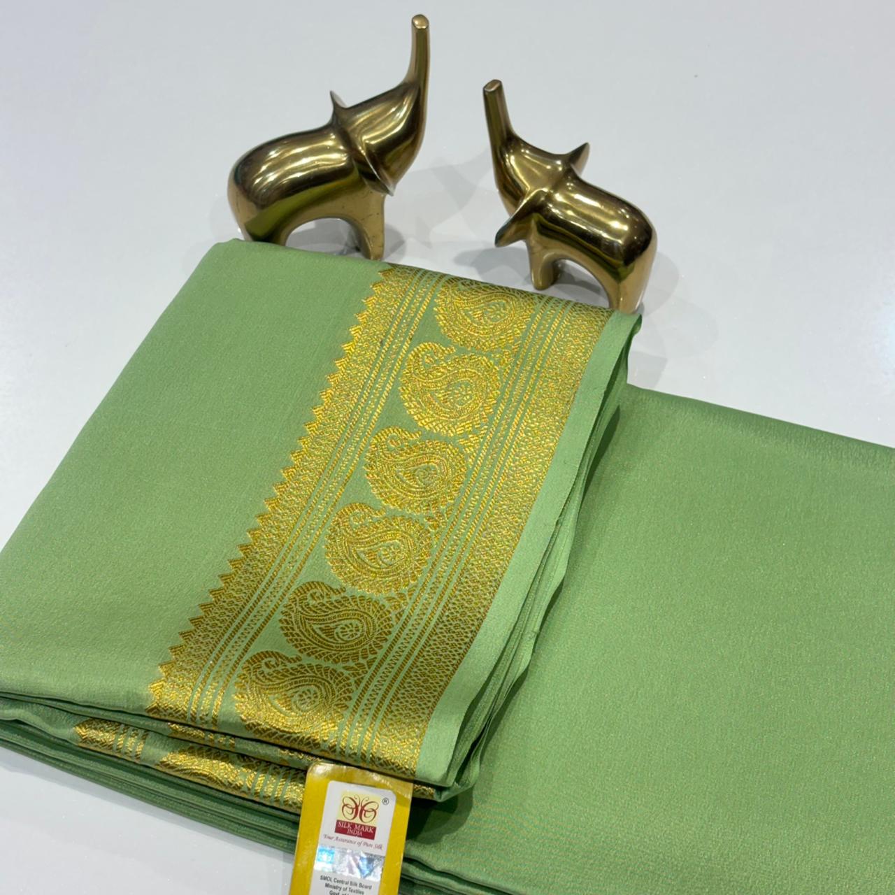 Pure Mysore Silk Saree