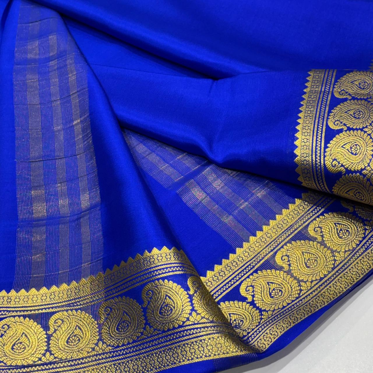 Pure Mysore Silk Saree