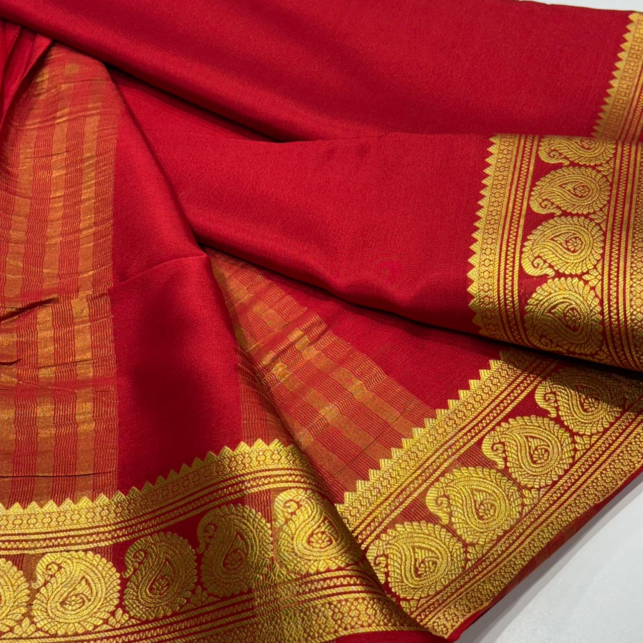 Pure Mysore Silk Saree