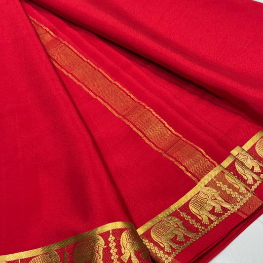 Pure Mysore Silk Saree