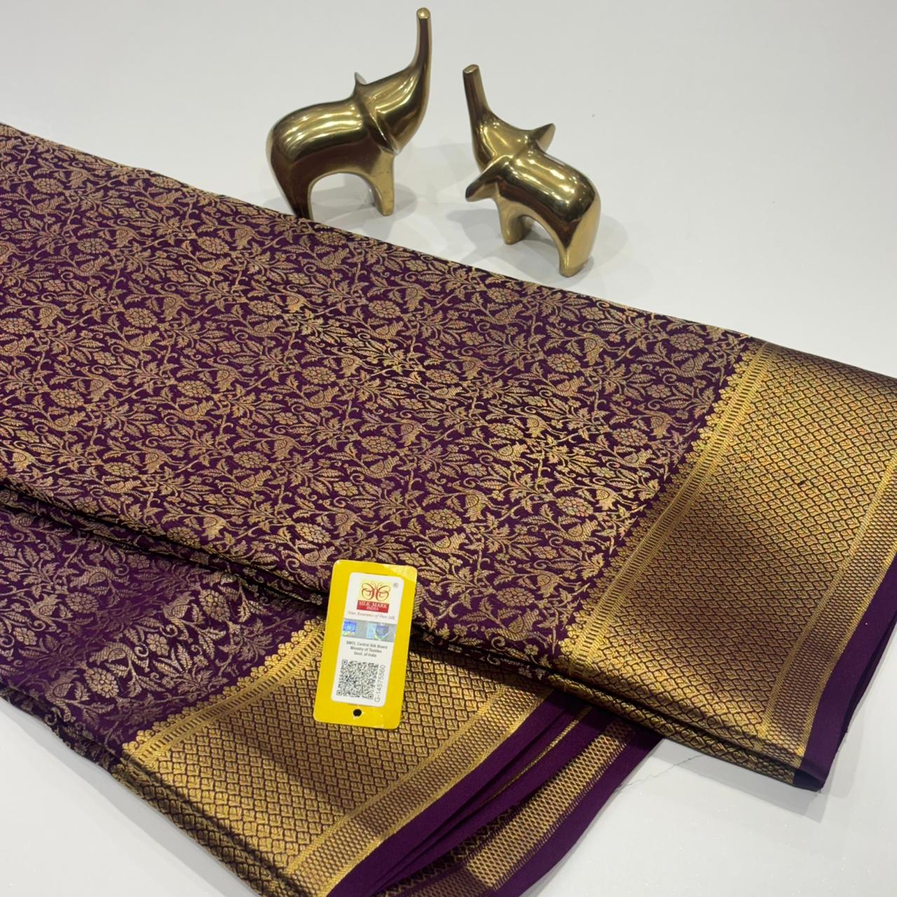 Pure Mysore Silk Saree