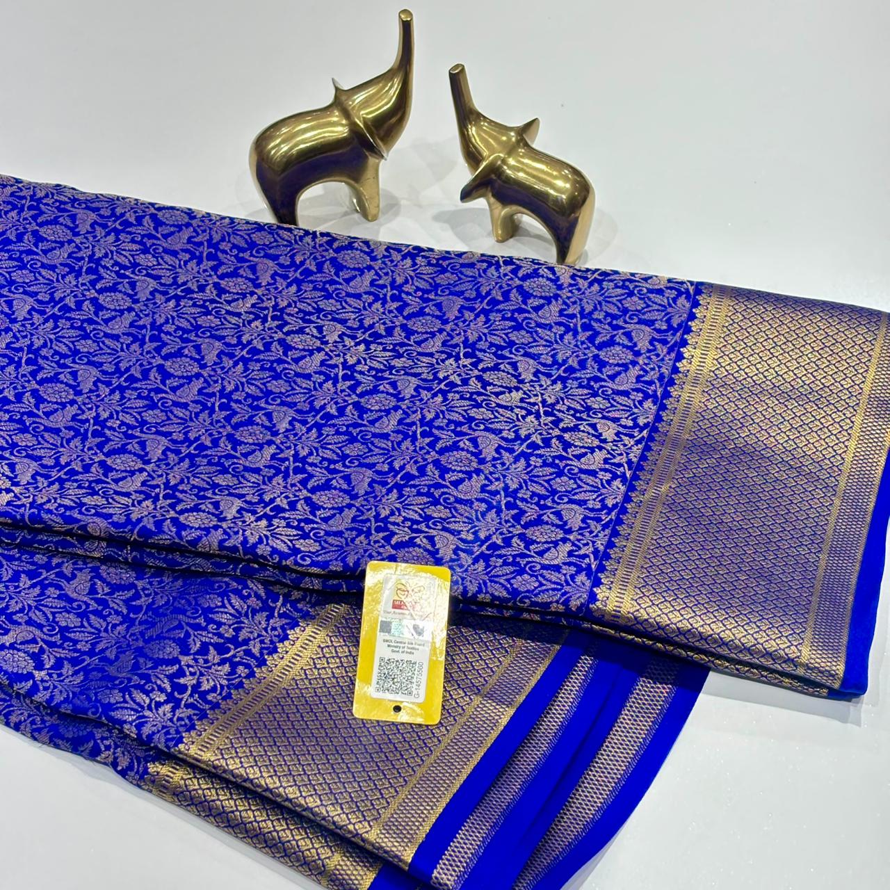 Pure Mysore Silk Saree