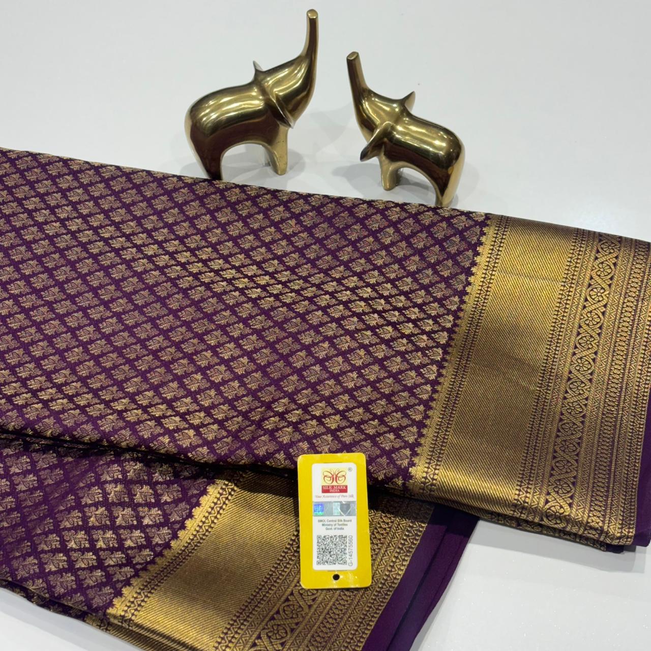 Pure Mysore Silk Saree