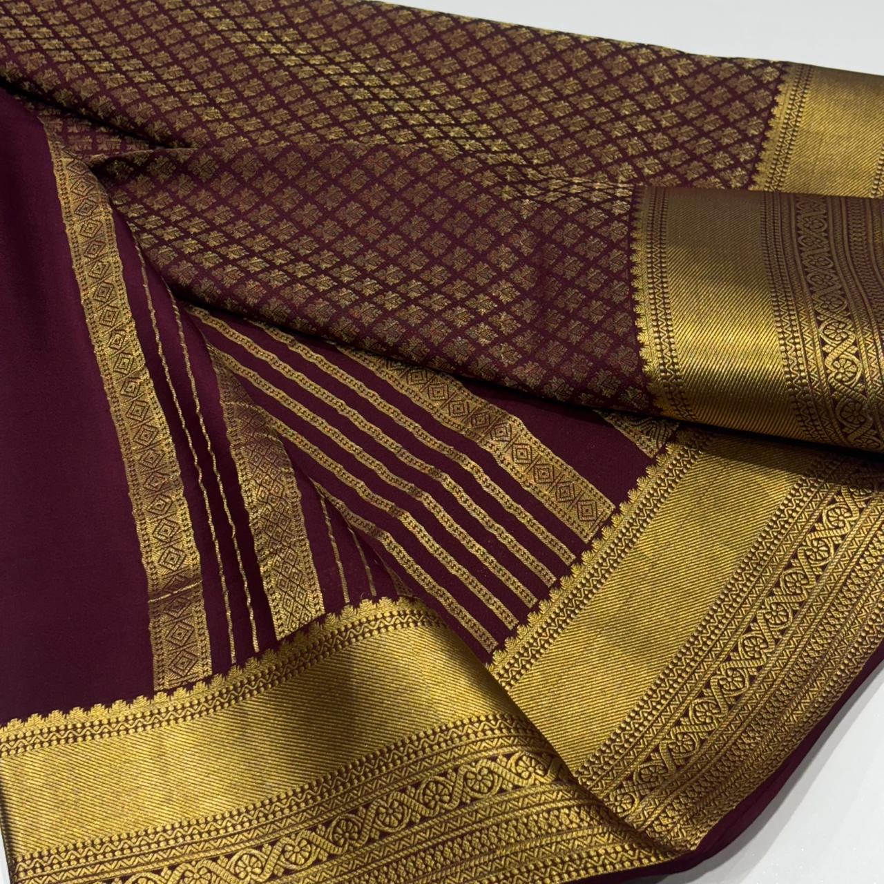 Pure Mysore Silk Saree
