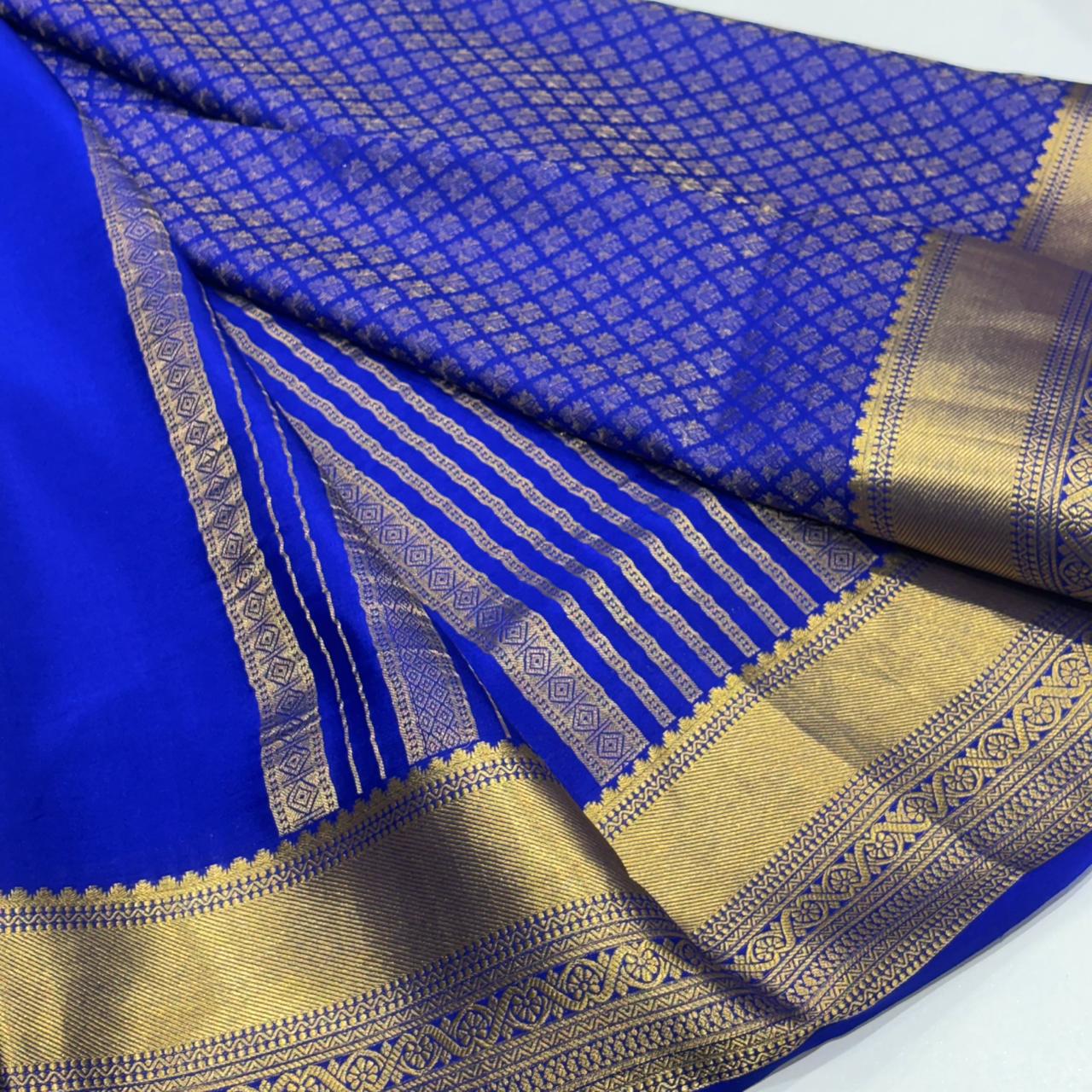 Pure Mysore Silk Saree