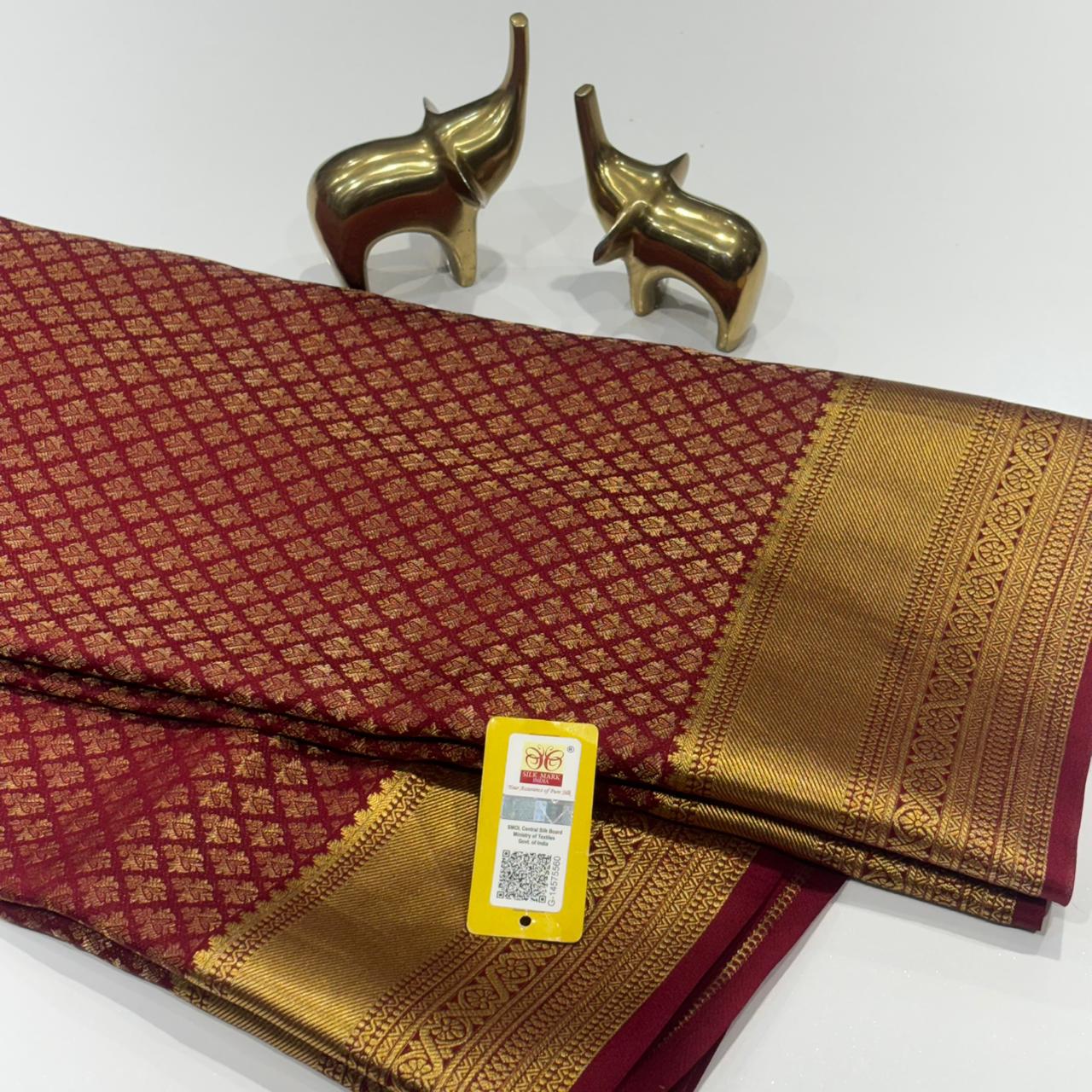 Pure Mysore Silk Saree