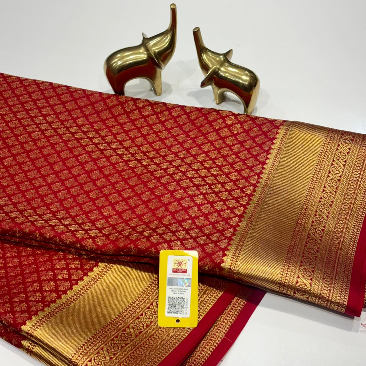 Pure Mysore Silk Saree
