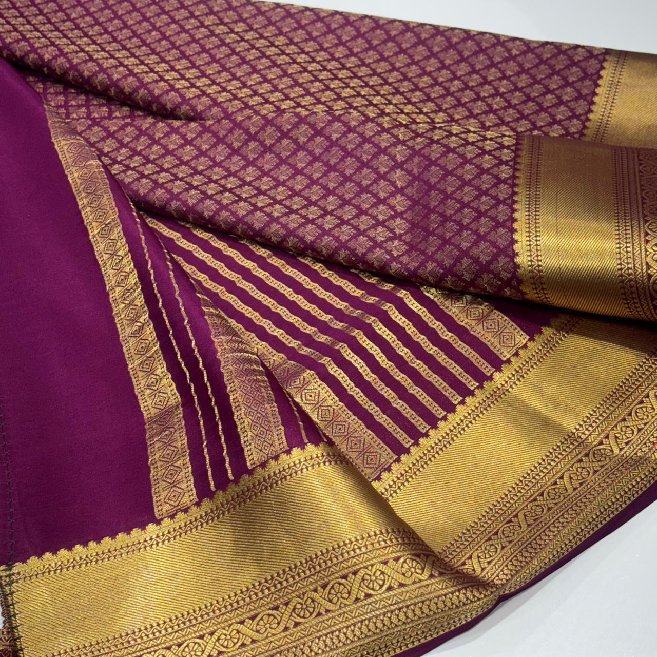 Pure Mysore Silk Saree