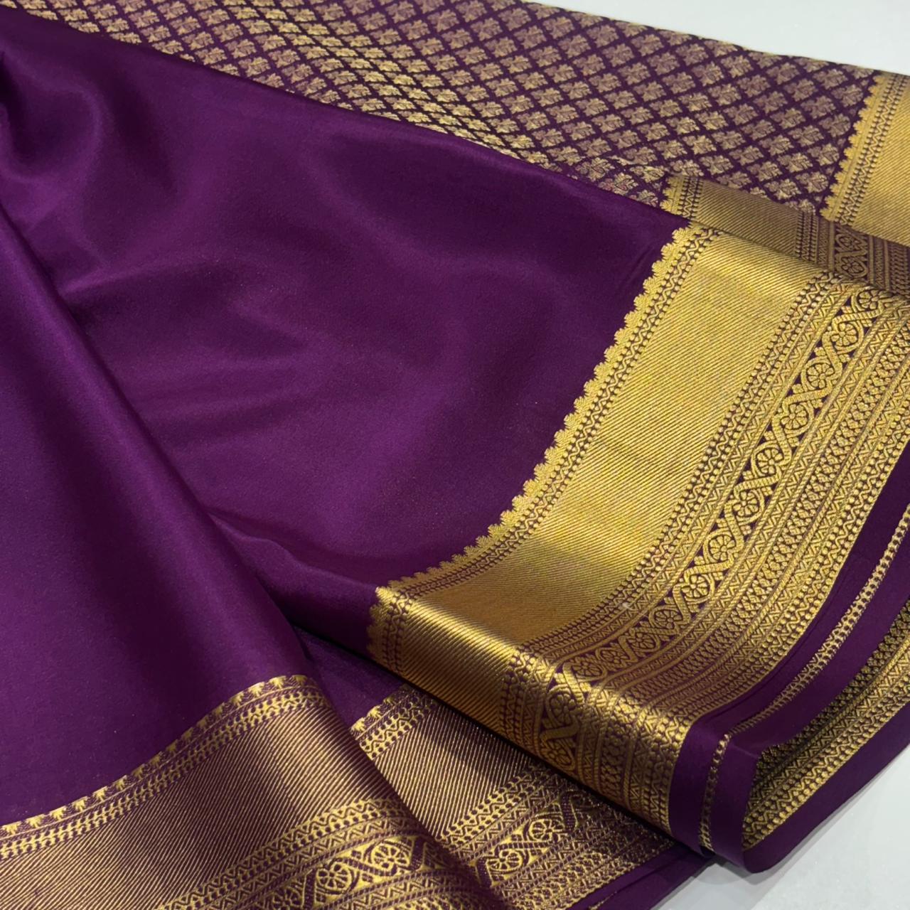 Pure Mysore Silk Saree