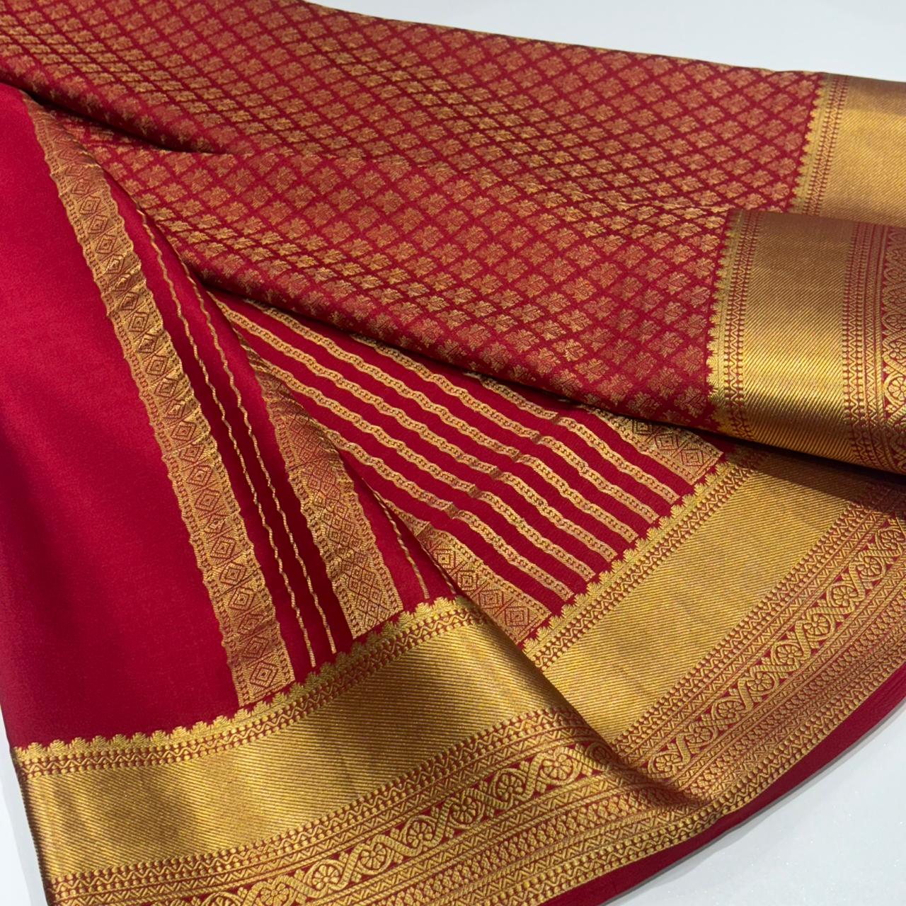 Pure Mysore Silk Saree