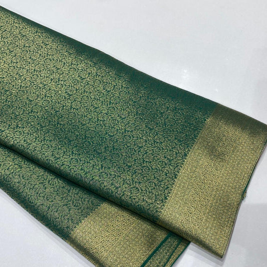 Brocade Mysore Chiffon Saree