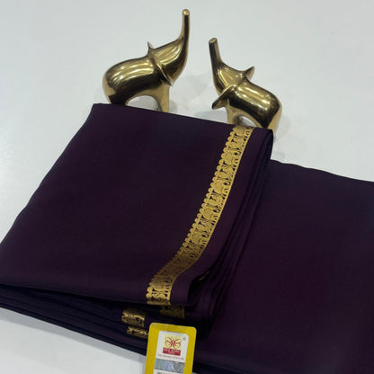 Pure Mysore Silk Saree