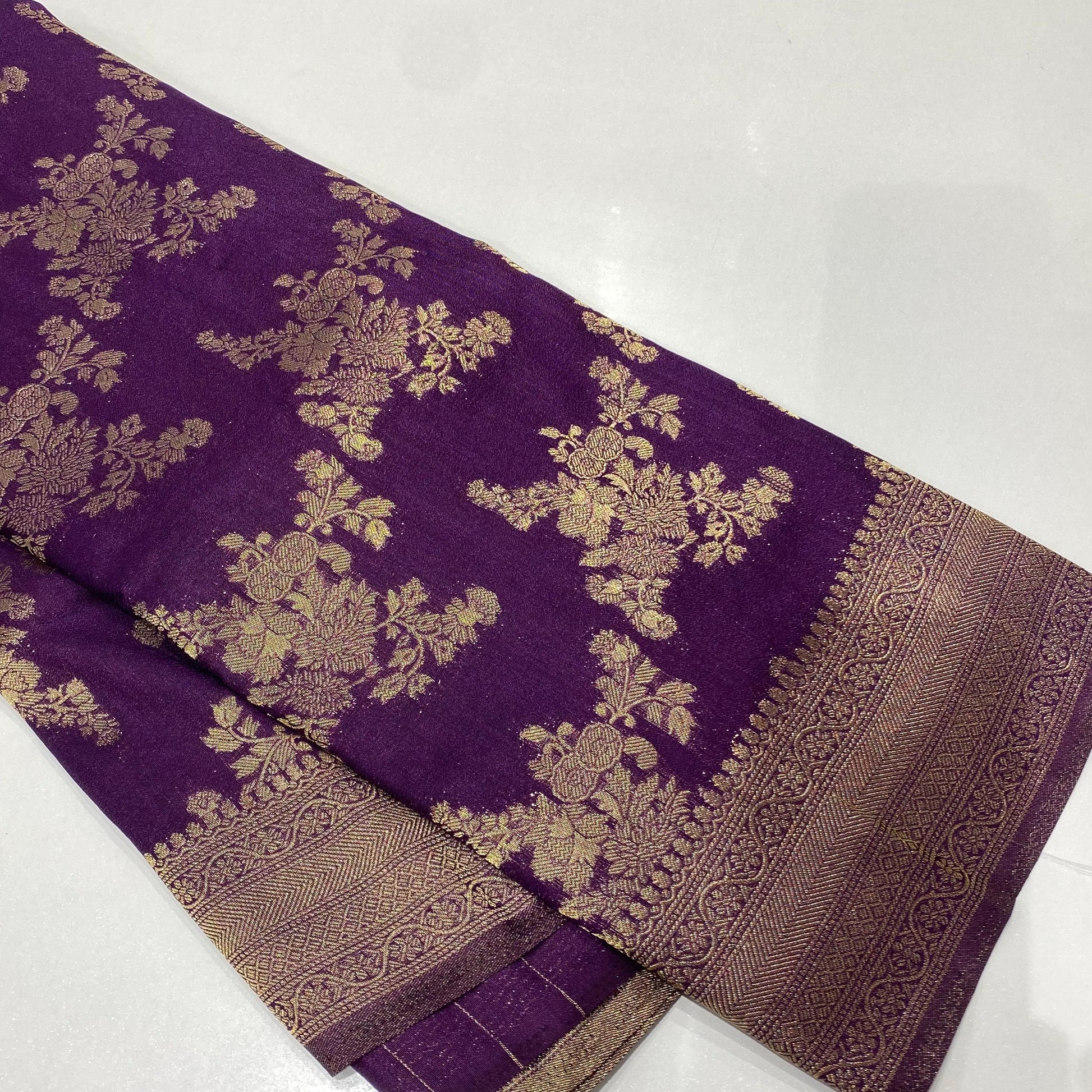 Elegant Kipon Banarasi Saree