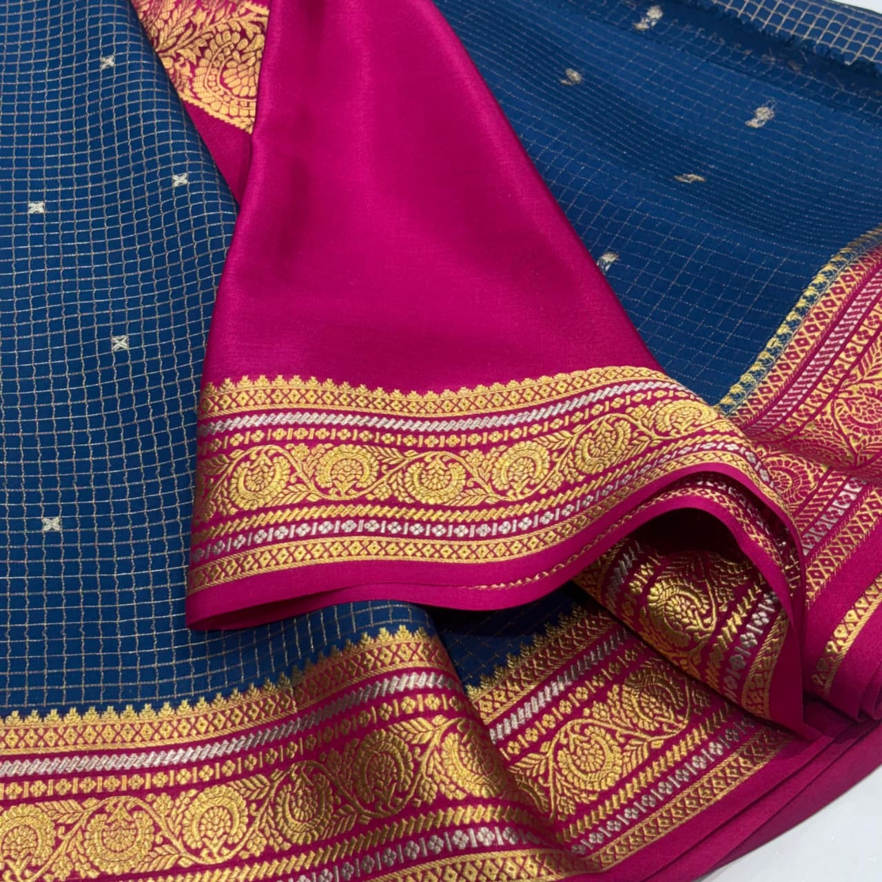 Pure Mysore Silk Saree