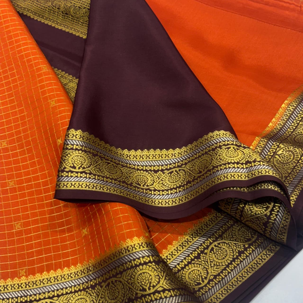 Pure Mysore Silk Saree