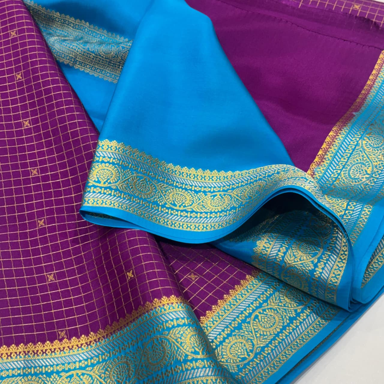 Pure Mysore Silk Saree