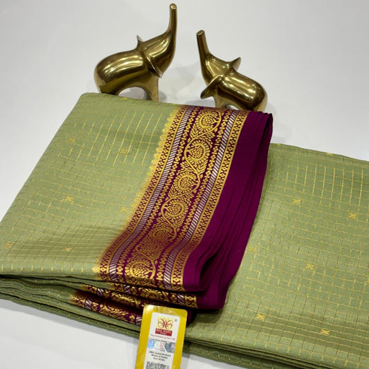 Pure Mysore Silk Saree