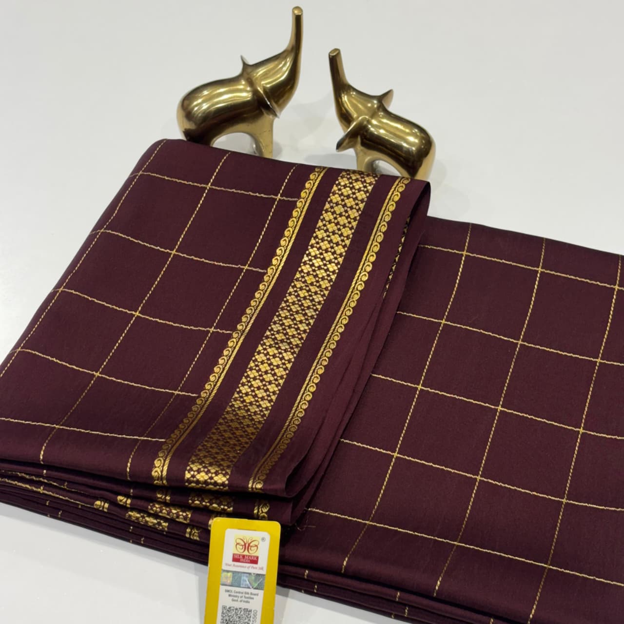 Pure Zari Mysore Silk Saree