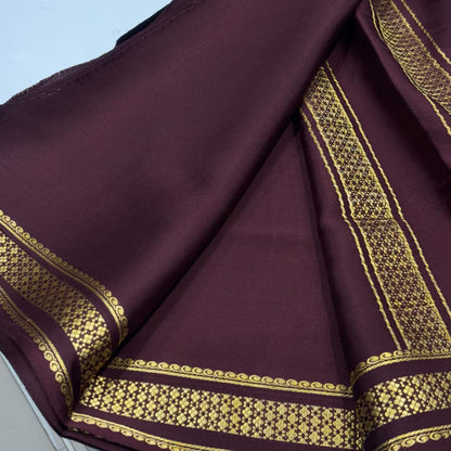 Pure Zari Mysore Silk Saree