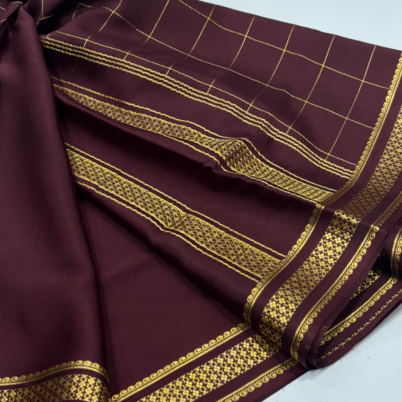 Pure Zari Mysore Silk Saree