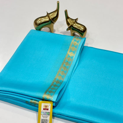 Pure Zari Mysore Silk Saree