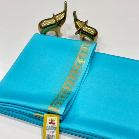 Pure Zari Mysore Silk Saree