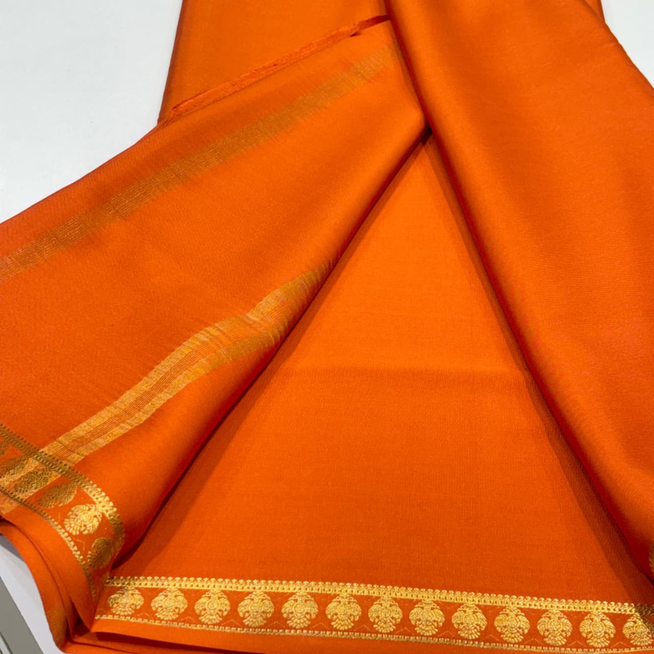 Pure Zari Mysore Silk Saree