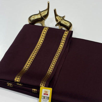 Pure Zari Mysore Silk Saree