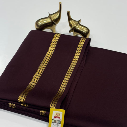 Pure Zari Mysore Silk Saree