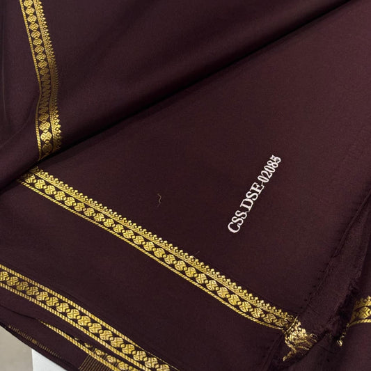 Pure Zari Mysore Silk Saree