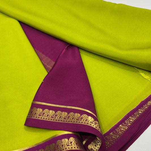 Pure Mysore Silk Saree