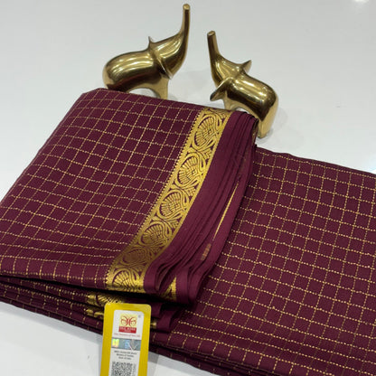 Pure Mysore Silk Saree