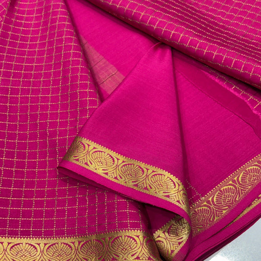 Pure Mysore Silk Saree