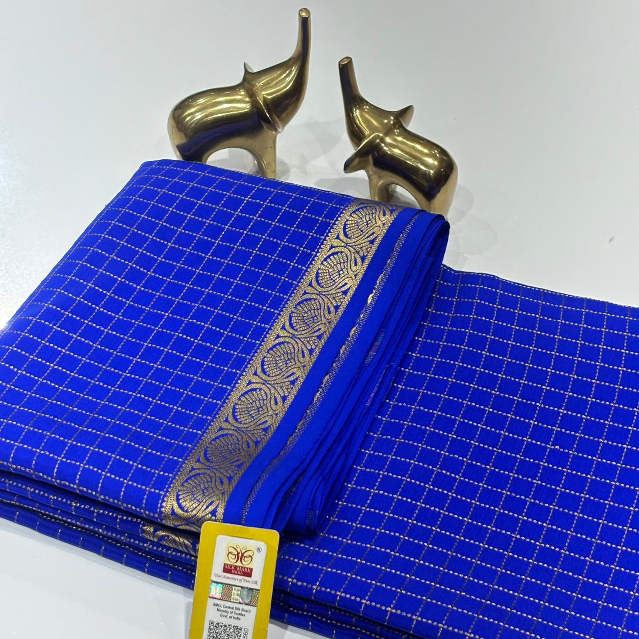 Pure Mysore Silk Saree