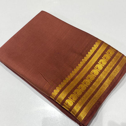 Semi Mysore Crepe Saree