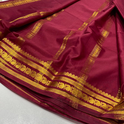 Semi Mysore Crepe Saree