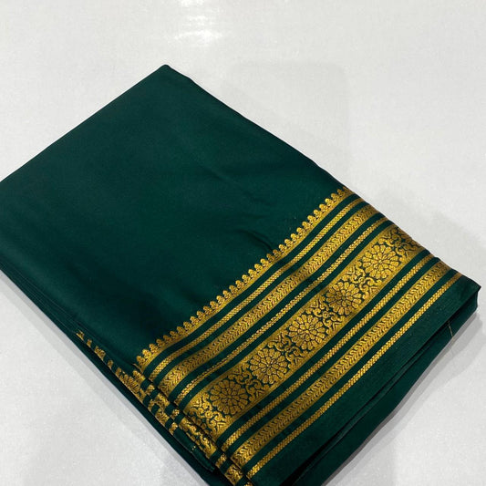 Semi Mysore Crepe Saree
